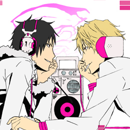 デュラララ!! サイケVer.SHIZUO&IZAYA(マフラータオル）